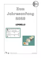 Vorschau - Arbeitsblätter - Neues Jahr Wünsche und Träume - Deckblatt