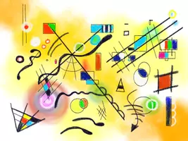 Vorschau - Arbeitsblätter - Bilder malen wie Wassily Kandinsky - Seite 2