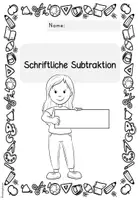 Vorschau - Arbeitsblätter - Schriftliche Addition & Subtraktion ZR 1000 | Mathe Arbeitsheft Klasse 3 - Seite 3