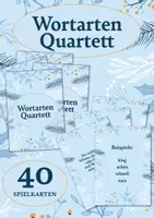 Vorschau - Spiele - Wortarten Quartett Winter Edition - Deckblatt