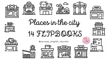 Vista previa - Juegos / Gamificación - PLACES IN THE CITY: FLIPBOOKS - página 1
