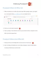 Vorschau - Merkblätter - Anleitung Powerpoint - Seite 1