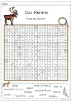 Vorschau - Arbeitsblätter - Das Rentier Suchsel - Seite 3