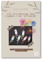 Vorschau - Mal- und Bastelvorlagen - Neujahrswünsche - Deckblatt