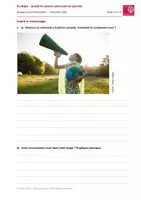 Vorschau - Arbeitsblätter - Aufgaben zu Podcast: Écologie : quand les jeunes poussent les parents - Seite 1