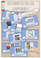 Vorschau - Bildkarten - Rollenkarten Gruppenarbeit - Deckblatt