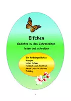 Vorschau - Arbeitsblätter - Gedichte als Elfchen lesen und schreiben - Deckblatt