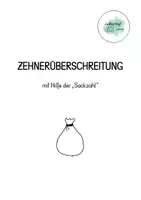 Vorschau - Arbeitsblätter - Zehnerüberschreitung (mit der Sackzahl) - Deckblatt