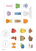 Vorschau - Arbeitsblätter - Bundle "Clothes": Picture Dictionary & Bild-und Wortkarten & Materialpaket - Seite 3