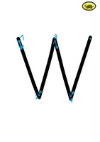 Vorschau - Arbeitsblätter - Buchstabe W w Arbeitsblätter, Wandtafelmaterial - Seite 1