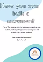 Vista previa - Hojas de trabajo - Graphing - Snowman math - página 1