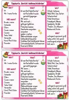 Vorschau - Stationenlernen - Tippkarten Ferienbericht Winter-Weihnachtsferien - Seite 2