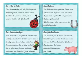 Vorschau - Aufgabenkarten - Lese- und Abschreibkarten Silvester/Neujahr in LA - Seite 1