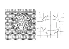 Vorschau - Arbeitsblätter - Zeichenübungen: Malvorlagen zum Thema "Op Art" - Seite 2