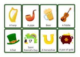 Aperçu - Apprentissages en autonomie - Flashcards - St Patrick - Anglais - Page 2