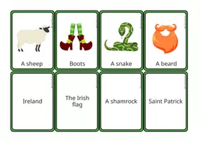 Aperçu - Apprentissages en autonomie - Flashcards - St Patrick - Anglais - Page 3