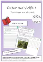 Vorschau - Unterrichtsreihen - Kultur - Traditionen aus aller Welt - Deckblatt