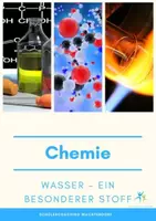 Vorschau - Arbeitsblätter - Wasser - ein besonderer Stoff Text Aufgaben Lösung - Deckblatt