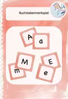 Vorschau - Spiele - Buchstabenmerkspiel - Deckblatt