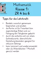Vorschau - Arbeitsblätter - Zahlenraum 4 bis 6: Kartei/ Miniheft - Seite 2