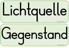 Vorschau - Präsentationen/Tafelbilder - Licht und Schatten - Wortspeicher - Seite 3