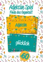 Vorschau - Spiele - Adjektive Spiel - Gegenteile finden - Deckblatt