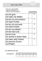 Vorschau - Arbeitsblätter - Mini-Lesespaziergang: Rund ums Glück 4-fach diffenziert - Seite 2