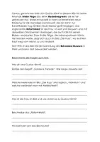Vorschau - Arbeitsblätter - Klimt Werkbetrachtung: "Der Kuss" (+ Vorlagen) - Seite 2