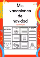 Vista previa - Juegos / Gamificación - Mis vacaciones de navidad - Portada