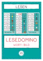 Vorschau - Spiele - Lese- Dominos. Wort und Bild- Zuordnung - Deckblatt