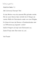 Vorschau - Spiele - Lese- Dominos. Wort und Bild- Zuordnung - Seite 1