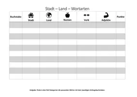 Vorschau - Arbeitsblätter - Wortarten - Stadt - Land - Seite 3