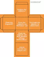 Vorschau - Spiele - Adjektive Brettspiel mit Würfel und Lösungen - Seite 2