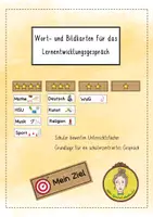 Vorschau - Bildkarten - Lernentwicklungsgespräch (LEG) Wort- und Bildkarten - Deckblatt