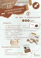 Vorschau - Spiele - Grundwortschatzerweiterung * Steinzeit * - Deckblatt