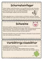 Vorschau - Arbeitsblätter - Glück-Glücksbringer Wissenskartei + Arbeitsblätter - Seite 2