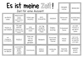 Vorschau - Arbeitsblätter - Sammlung für Auszeiten - Deckblatt