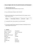 Vorschau - Arbeitsblätter - Role Play Should fireworks be banned for private use? - Seite 1