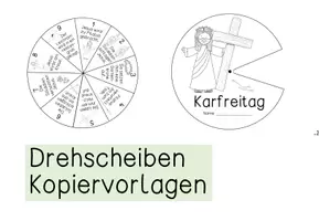 Vorschau - Mal- und Bastelvorlagen - Drehscheibe Karfreitag - Seite 3