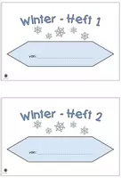 Vista previa - Hojas de trabajo - Winterheft 1 und 2 - lustvolle Übungen für zwischendurch - página 1