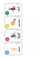 Vorschau - Spiele - Deutsche Verben German Verbs Kartenspiel 1 - Seite 1