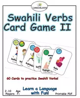 Vorschau - Spiele - Swahili Verben Kartenspiel 2 - Deckblatt