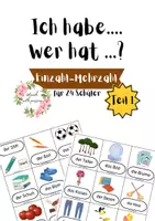 Vorschau - Spiele - Ich habe... Wer hat..? - Einzahl und Mehrzahl (1) - Deckblatt