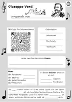 Vorschau - Arbeitsblätter - Steckbriefe Komponisten Klasse 4 mit QR-Codes - Seite 2