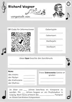 Vorschau - Arbeitsblätter - Steckbriefe Komponisten Klasse 4 mit QR-Codes - Seite 3