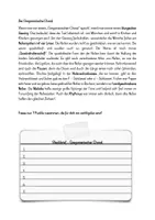 Vorschau - Arbeitsblätter - Gregorianischer Choral - Steckbrief - Deckblatt