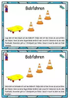 Vorschau - Bildkarten - Ausführliche Stationskarten für eine Winterolympiade im Sportunterricht - Seite 2