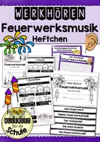 Vorschau - Stundenentwürfe - Feuerwerksmusik (Händel): Komplette Unterrichtsreihe für die Grundschule - Deckblatt