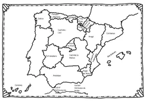 Vista previa - Unidades / Secuencias / Situaciones de Aprendizaje - Organización Política y territorial de España y Europa / Catalán - página 1