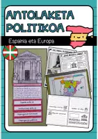 Vista previa - Unidades / Secuencias / Situaciones de Aprendizaje - Organización política de España y Europa / Euskera - Portada